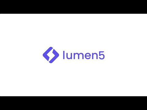 Lumen5: The easiest video maker for social media marketing